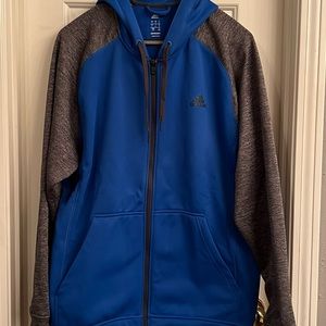 Men’s Adidas Large Zip Up Jacket